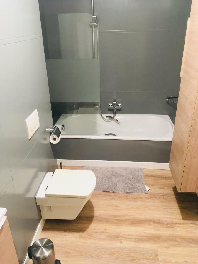 Art Deco 100M2 Flat 2 Min Walking From Train Station In City Center, Free Parking And Terrace - 2B Λουξεμβούργο Εξωτερικό φωτογραφία